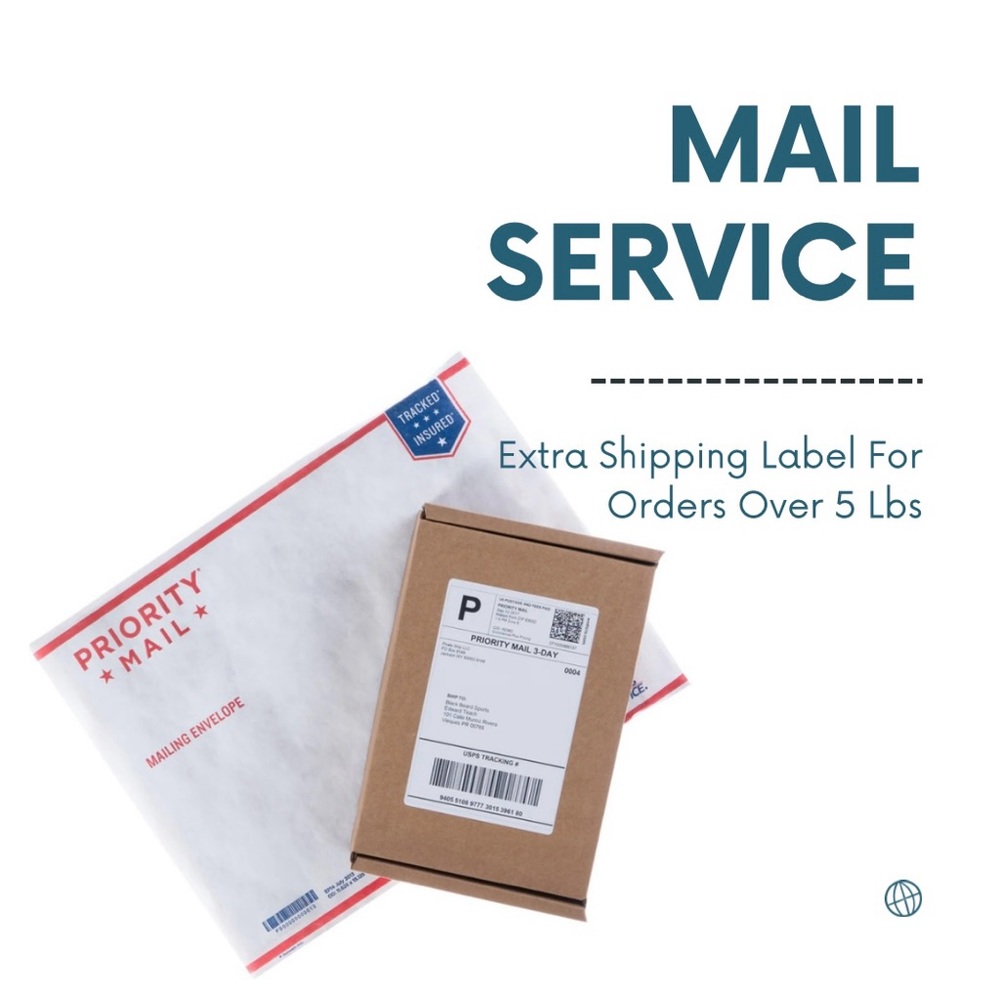 Shipping Label For Orders Over 5lbs